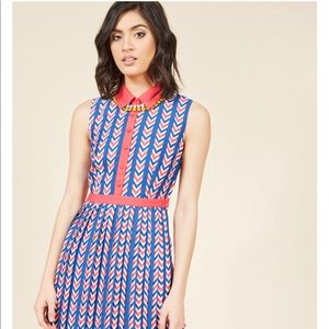 Just My Typist Sleeveless Dress by ModCloth
